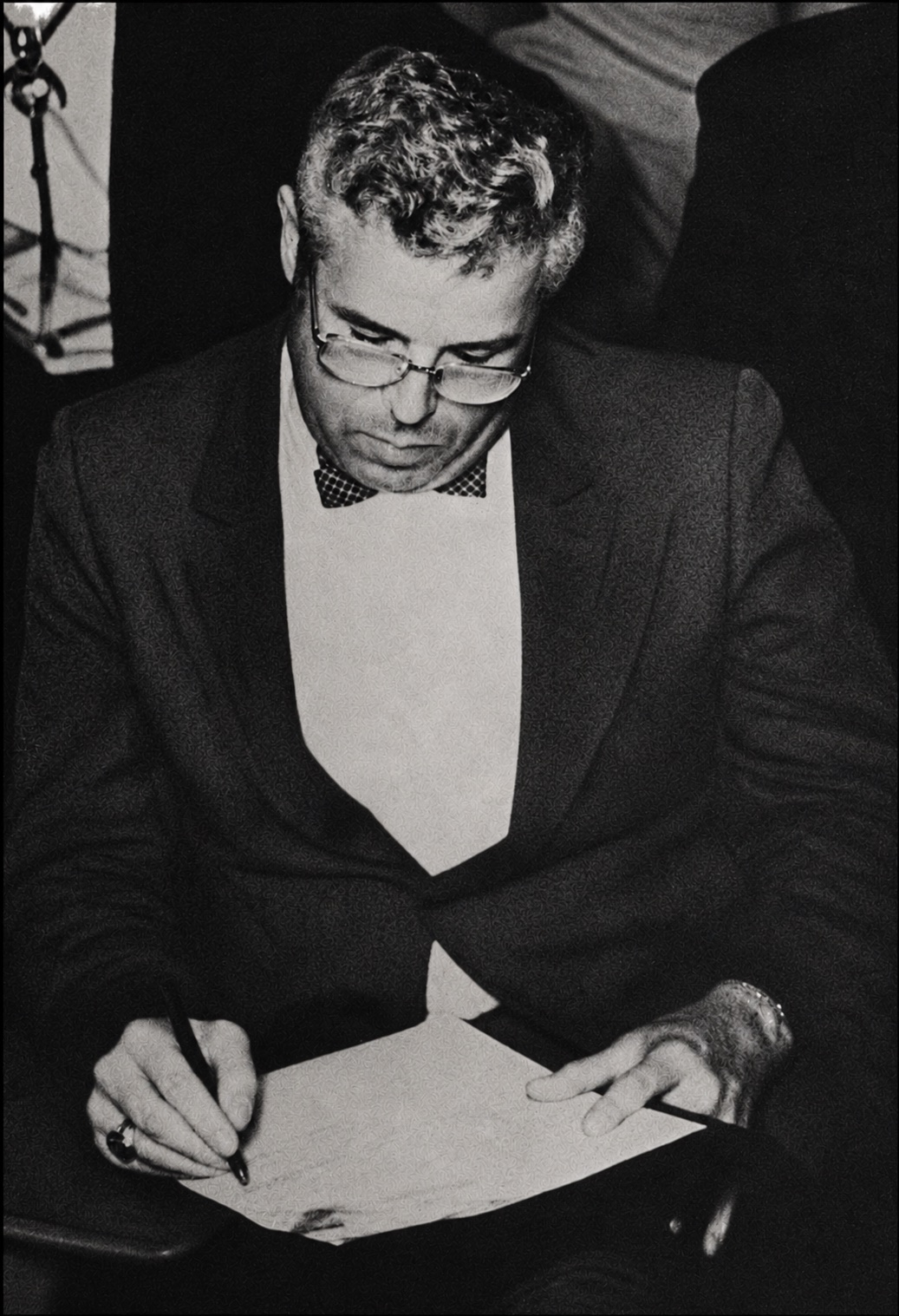 Dr. Robert J. Doman Sr., Medical Director of the Institutes for the Achievement of Human Potential, at the World Organization for Human Potential conference in Rio de Janeiro, August 1972.