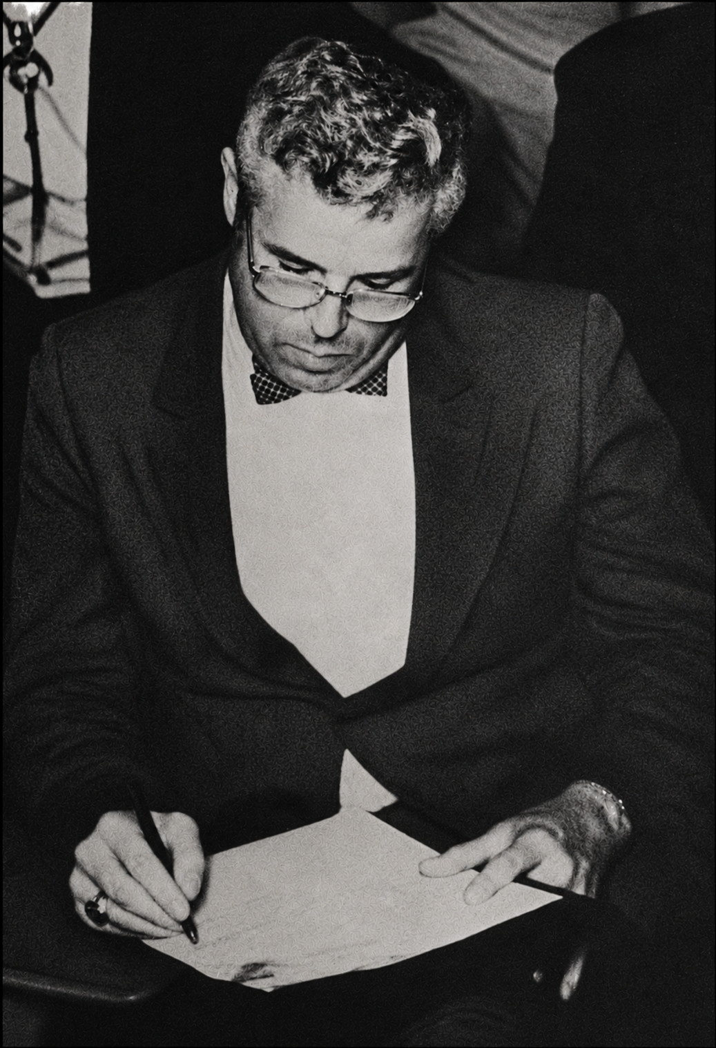 Dr. Robert J. Doman Sr., Medical Director of the Institutes for the Achievement of Human Potential, at the World Organization for Human Potential conference in Rio de Janeiro, August 1972.