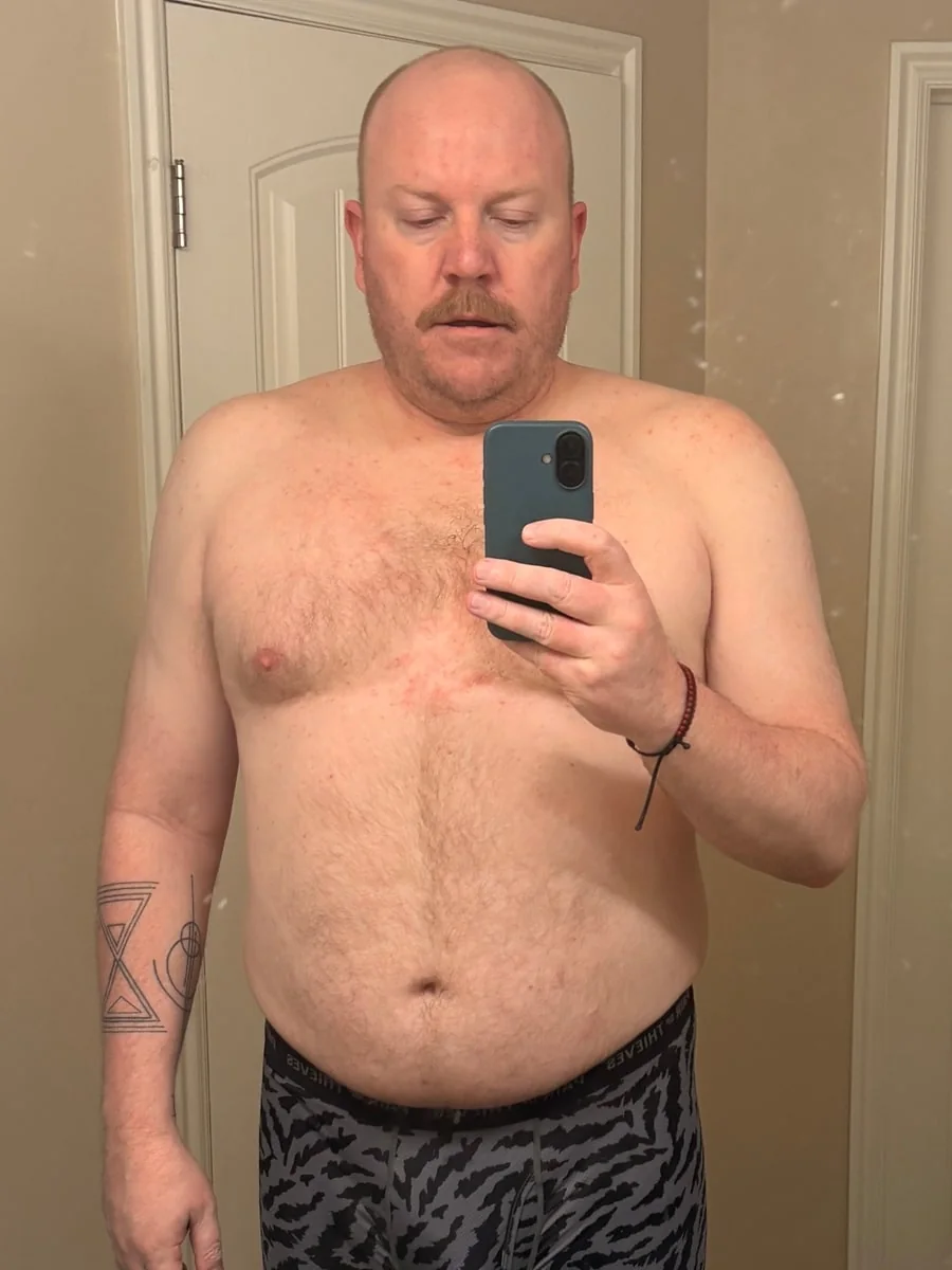 McClane J. before coaching, May 2026, 272 pounds